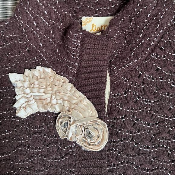 *like new* Anthropologie Liamolly sweater coat (size M) - Picture 3 of 10